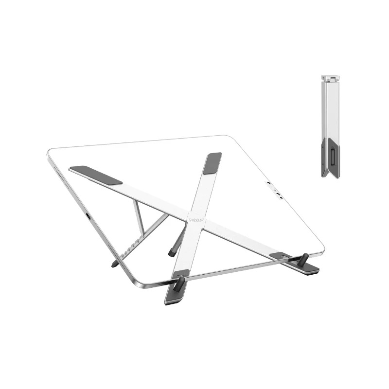 Earldom Laptop Holder for Laptops, Tablets , Silver - EH287
