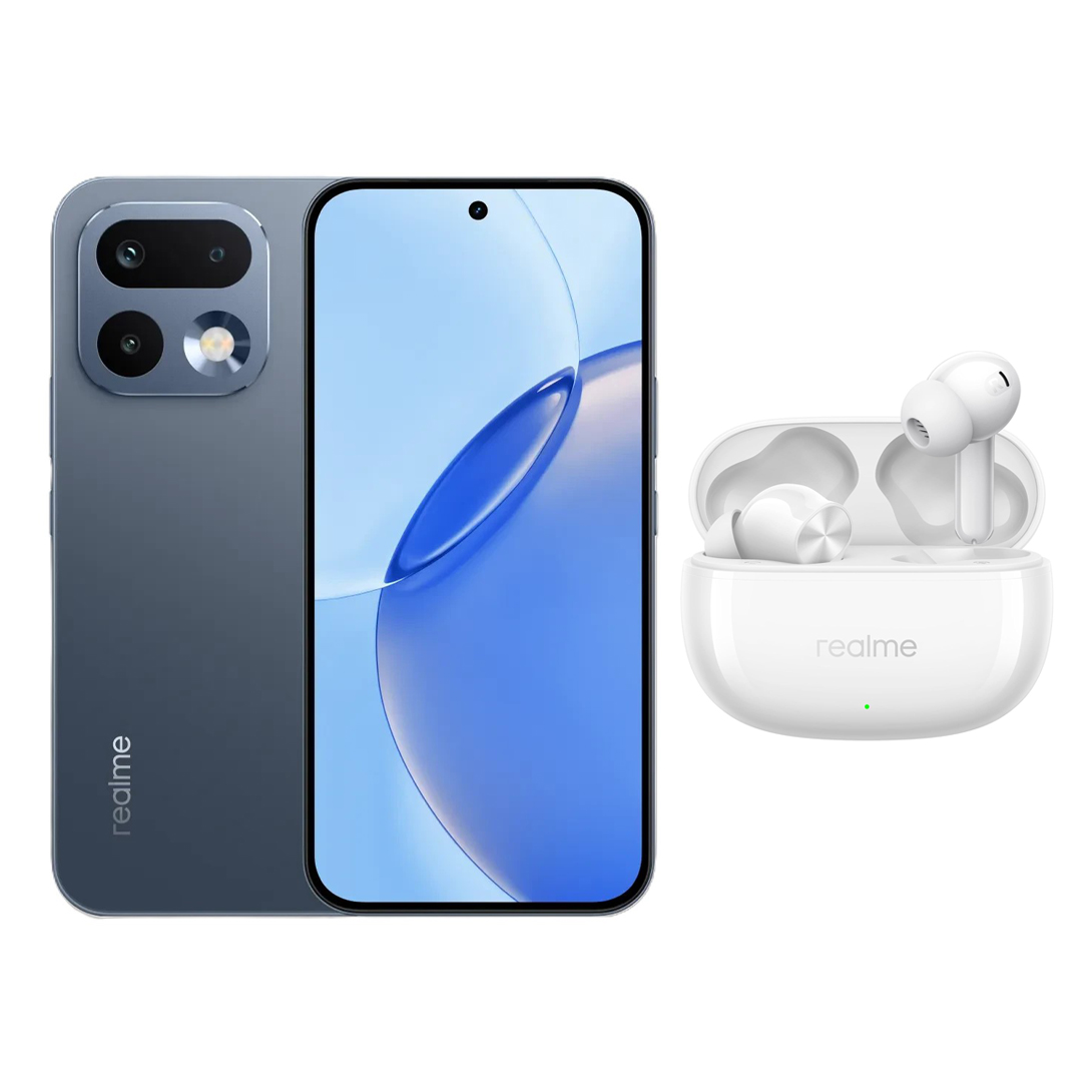 Realme 16 Pro , 256 GB , 12 GB , 5G , Dual-SIM - Pebble Grey