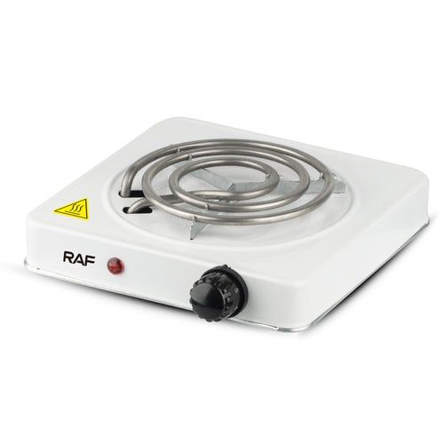 Raf , 1 Plate Burners , 1000 Watt White - R.8010B