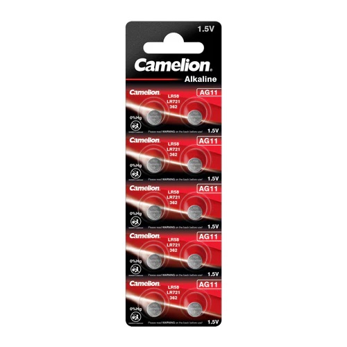 Camelion Alkaline Battery for Multi Devices , Silver - AG11-BP10