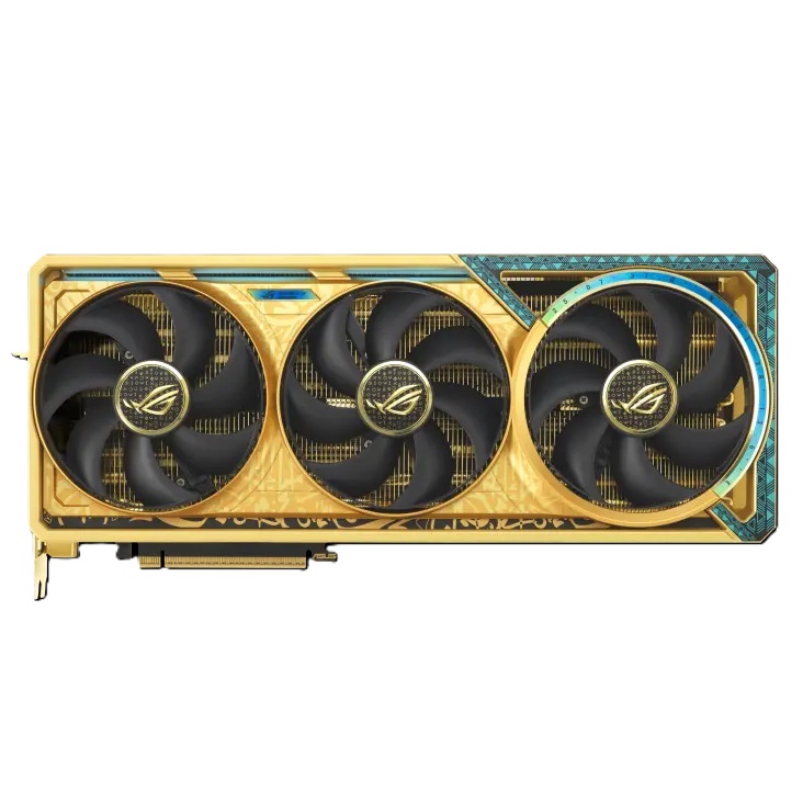 ASUS ROG Astral GeForce RTX 5090 Dhahab OC Graphics Card – 32GB GDDR7 – ROG-RTX5090D-O32G