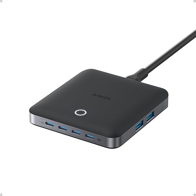 Anker USB Hub , Multi Ports , Black - A2155