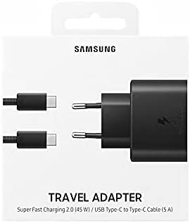 Samsung Wall Charger Type C , 45 Watt Black - EP-TA845XBEGAU
