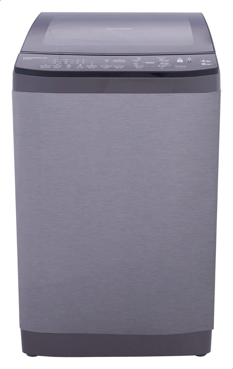 Sharp ES-TN09GSLP Top Load washing Machine , 9 kg , Silver