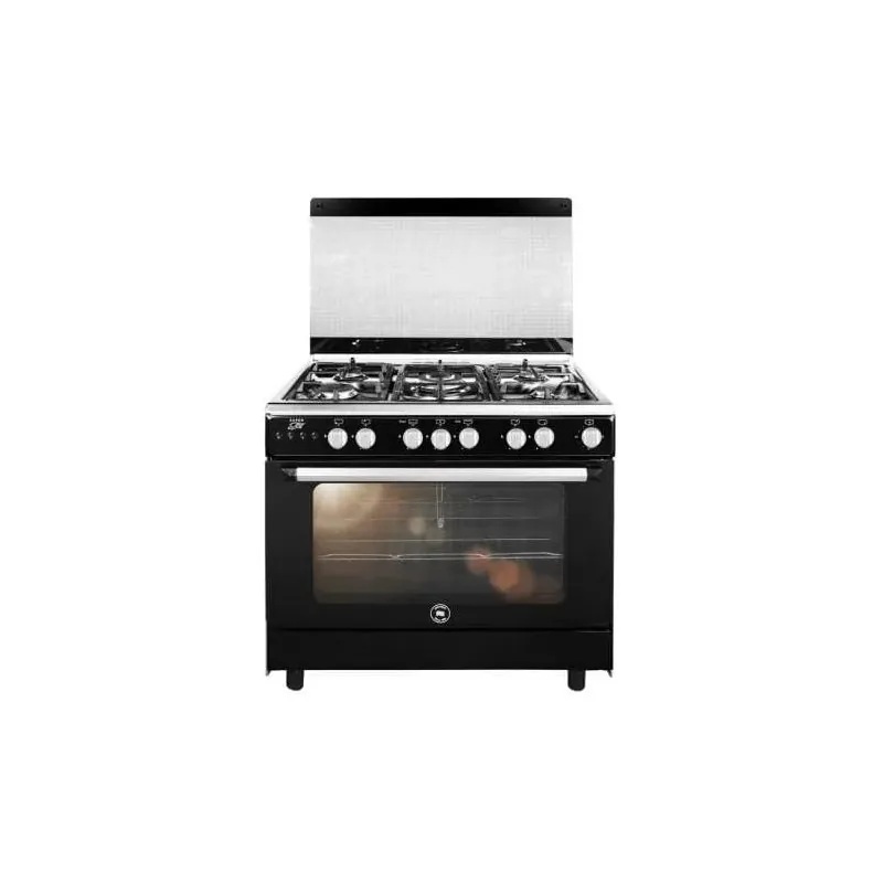 Unionaire Gas Cooker , 5 Burners , Black Silver - C68SSB-AC-427-FSO-A-STEEL