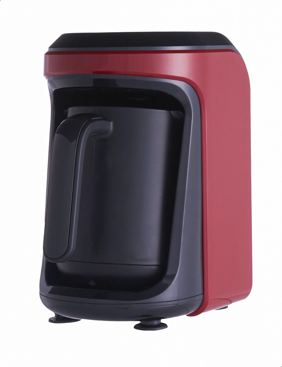Mienta Turkish Coffee Maker 5 Cups 535 Watt Red Black - CM31528A