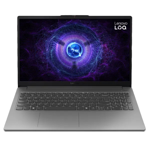 Lenovo LOQ 15IAX9E - 83LK0071ED Laptop ,Intel Core i5-12450HX 15.6 Inch ,512 GB SSD ,16 GB ,NVIDIA GeForce RTX 4050 ,FreeDos - Luna Grey
