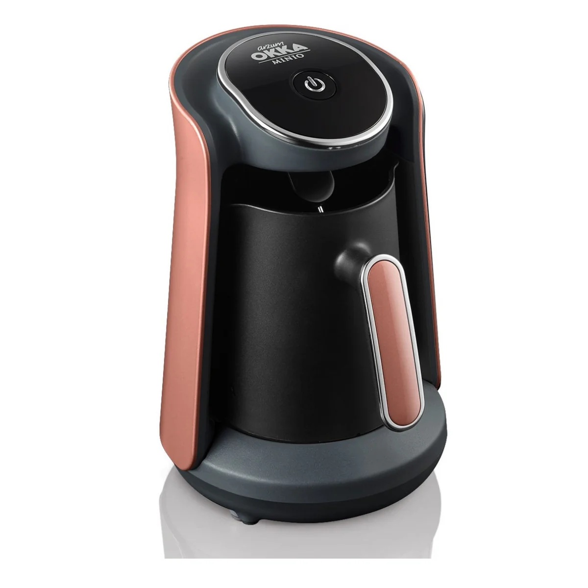 Arzum Okka Minio Turkish Coffee Maker , 4 cups 4 Cups 480 Watt Black Copper - OK004-G