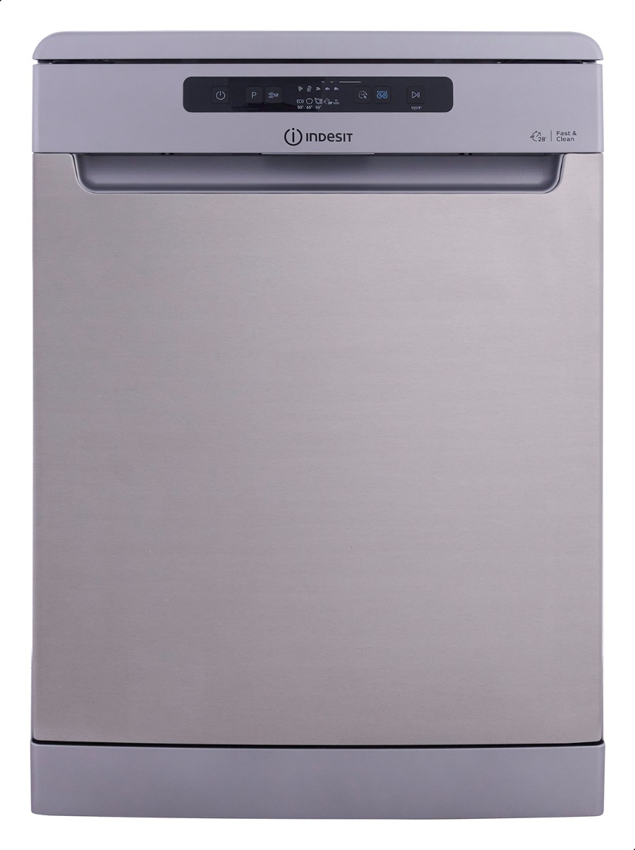 Indesit Dishwasher , 13 Persons Inox - DFC2B+16ACX