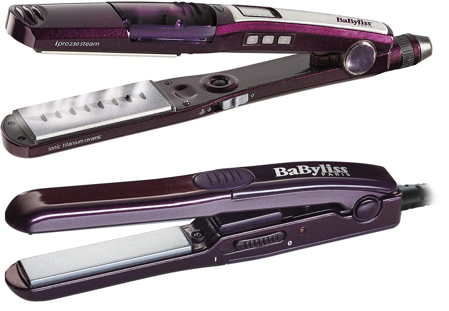 Babyliss I-Pro 230 Steam Hair Straightener with Mini Hair
