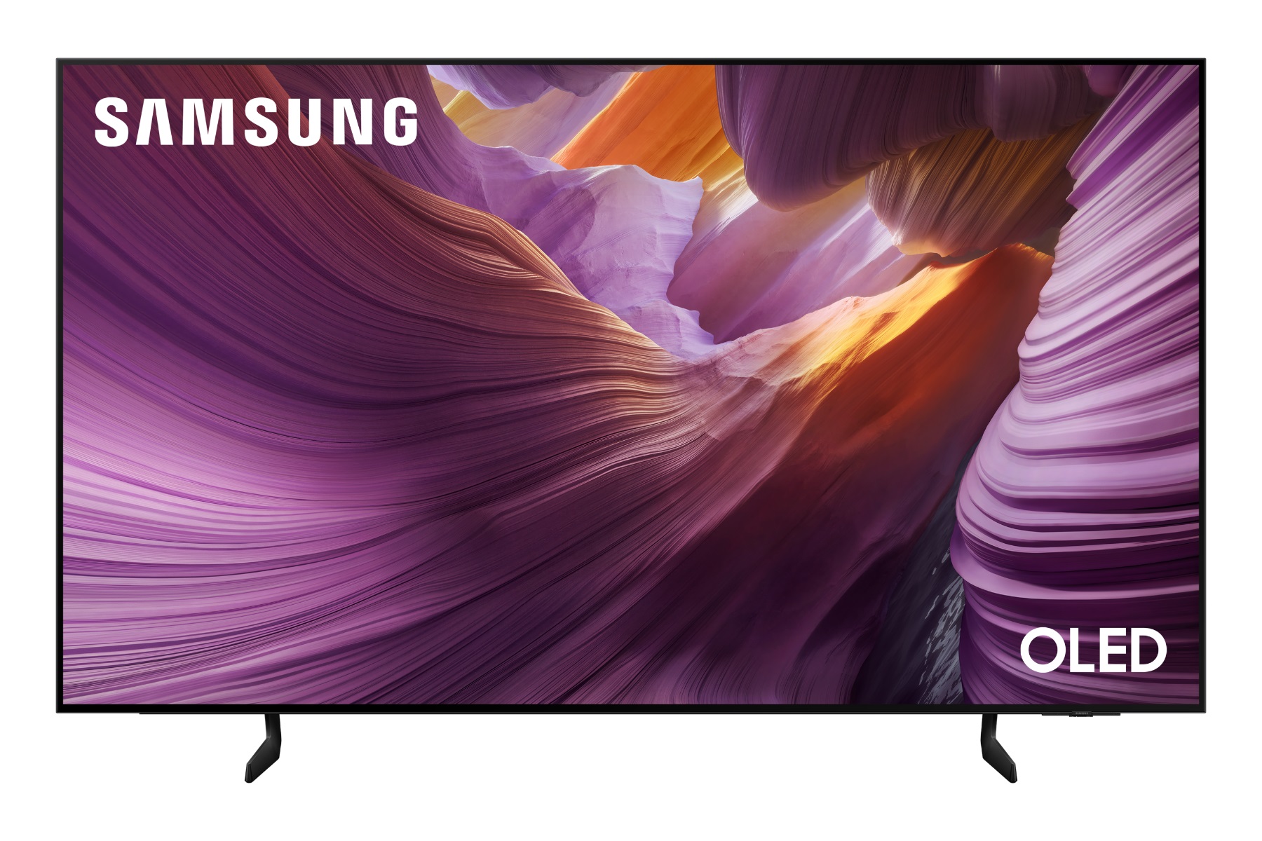 Samsung 55 Inch Smart TV , 4K UHD OLED Built-In Receiver - 55S85FA