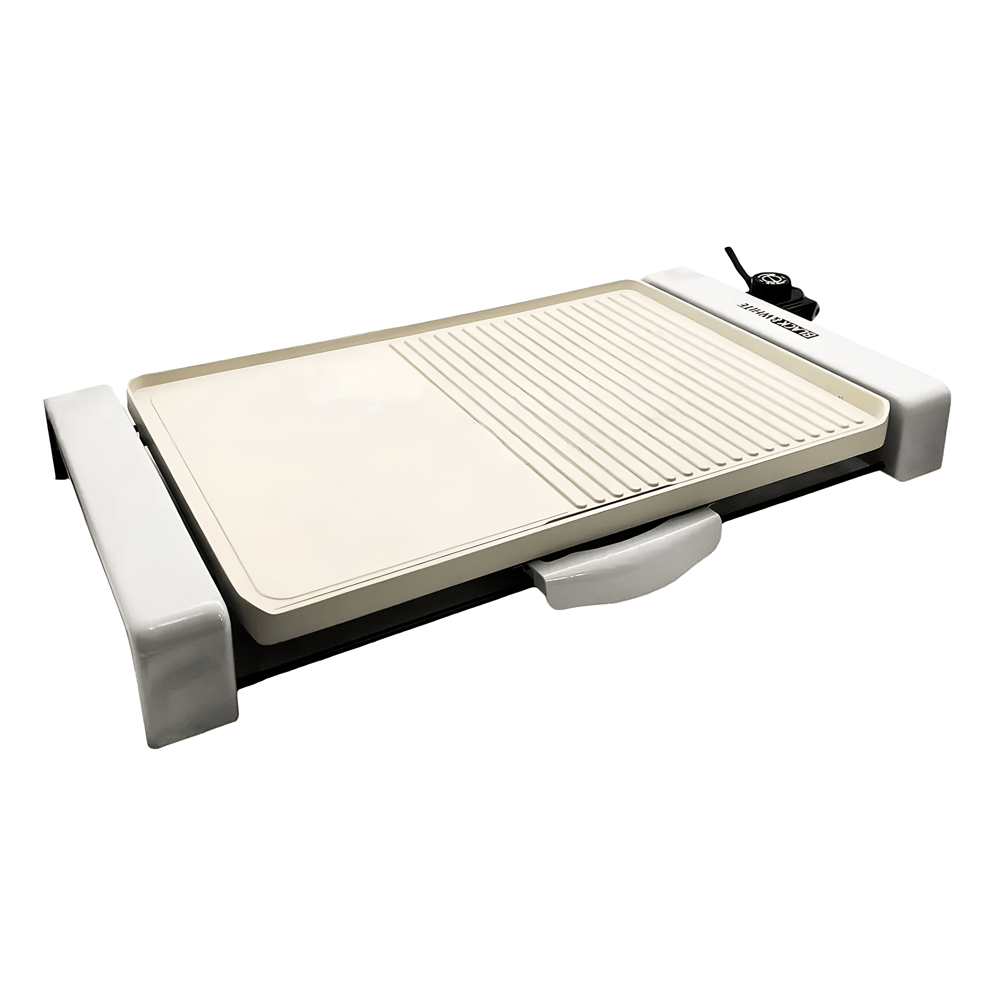 Black and White Electric Grill, 2200 Watt - GR-74