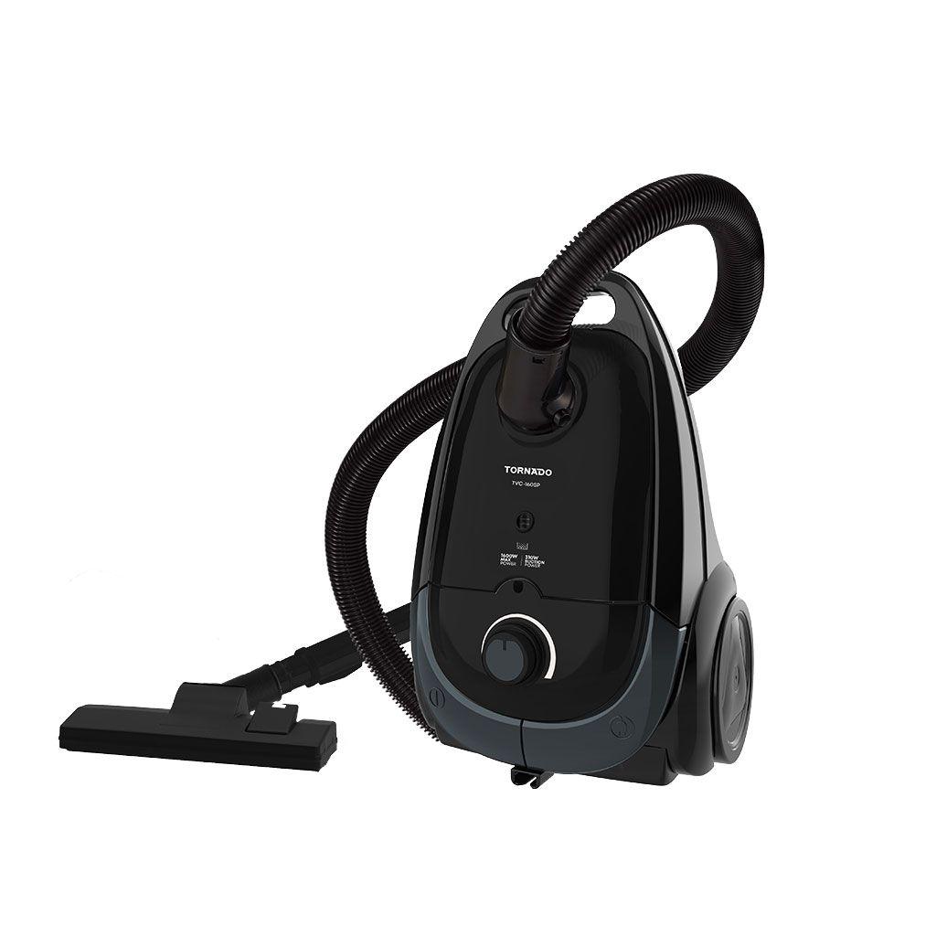 Tornado Canister Vacuum Cleaner Black - TVC-160SP