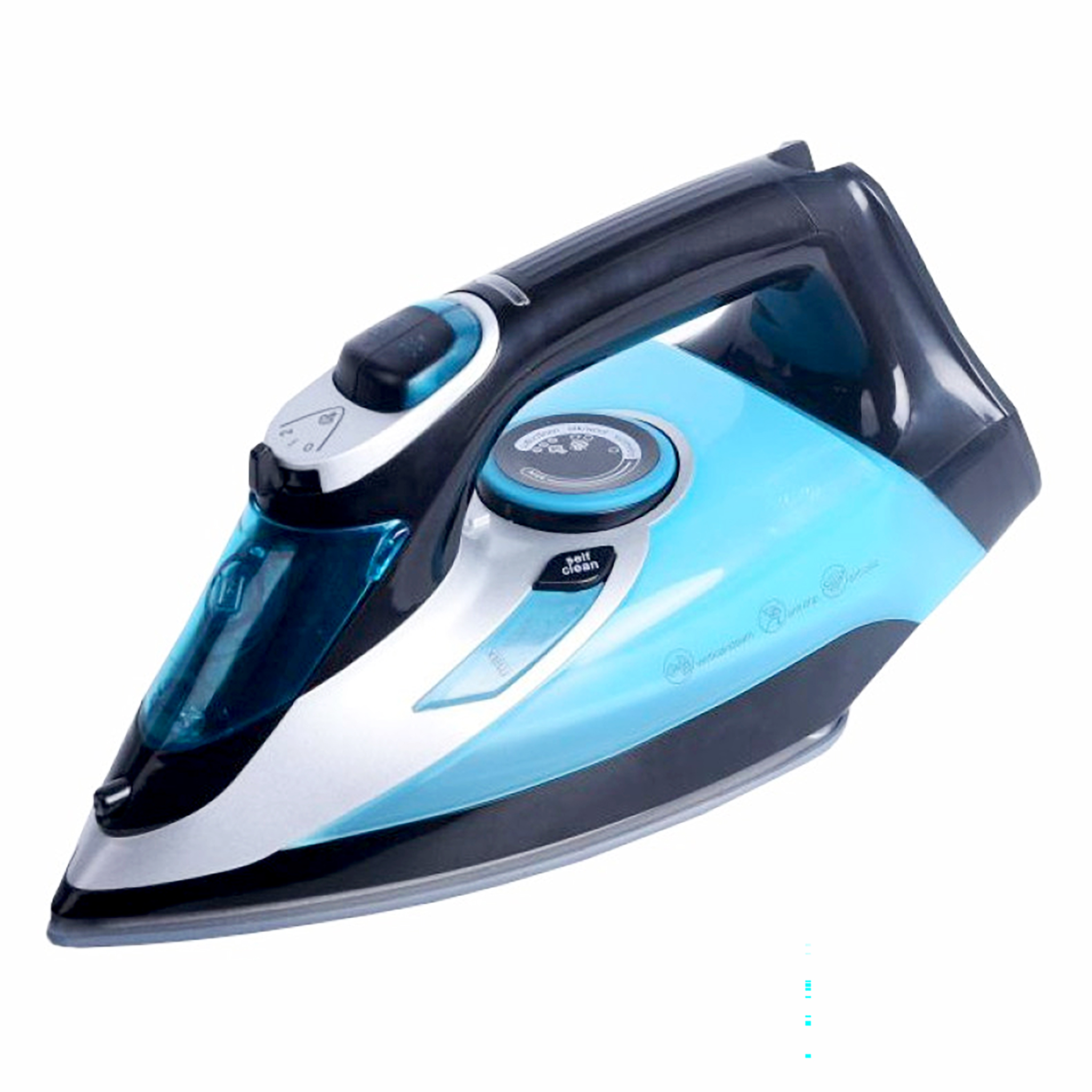 Mediatech Steam Iron , 2500 Watt , Blue - MT-C275