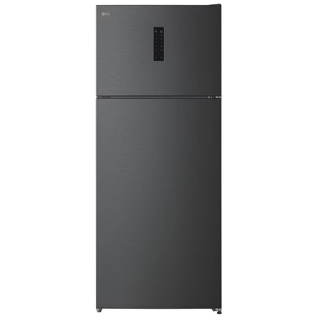 LG NoFrost Top Freezer Refrigerator , 523 Liter Inverter Motor , Black - GTF522PSAN