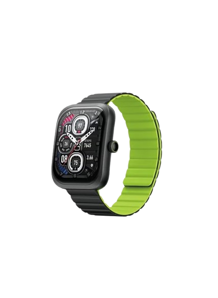 Oraimo Watch Nova N Smart Watch , 2.04 Inch Black Green - OSW-813N