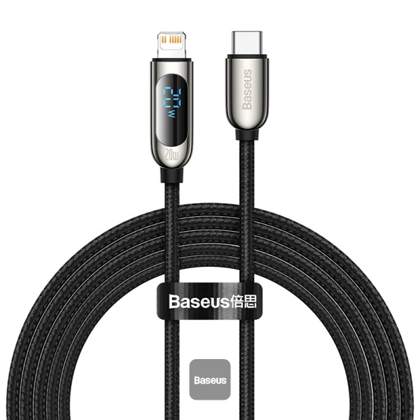 Baseus Lightning Charging Cable 1 Meter Black