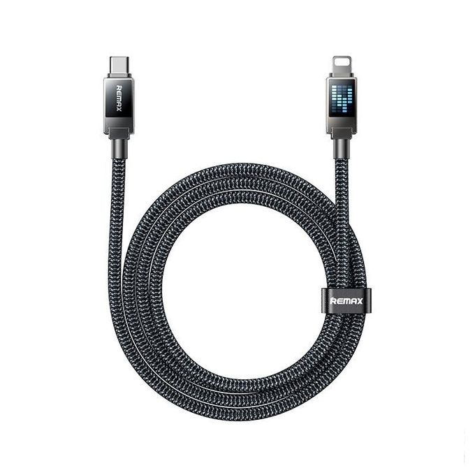 Remax Lightning Charging Cable 1.2 Meter Black - CB09 (C-L)