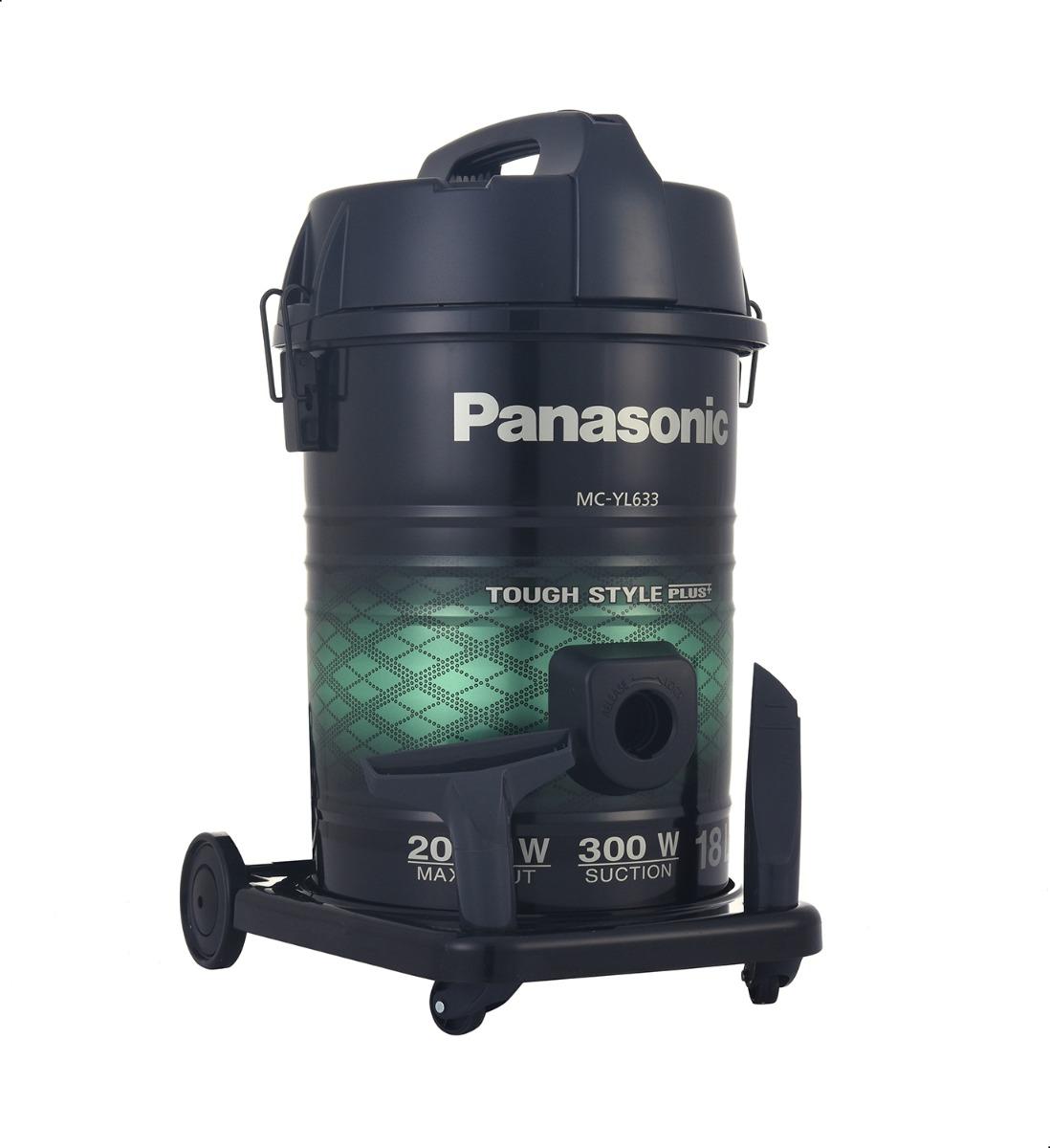 Panasonic Drum Vacuum Cleaner , Black - MC-YL633