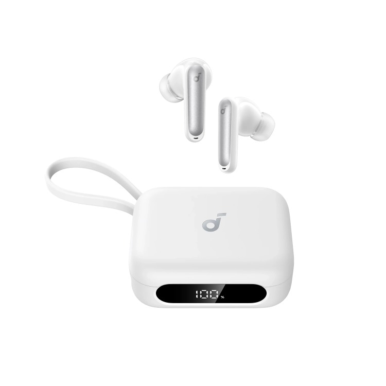Anker Soundcore P41i Earbuds , Adaptive Hybrid Active Noise Cancellation , White