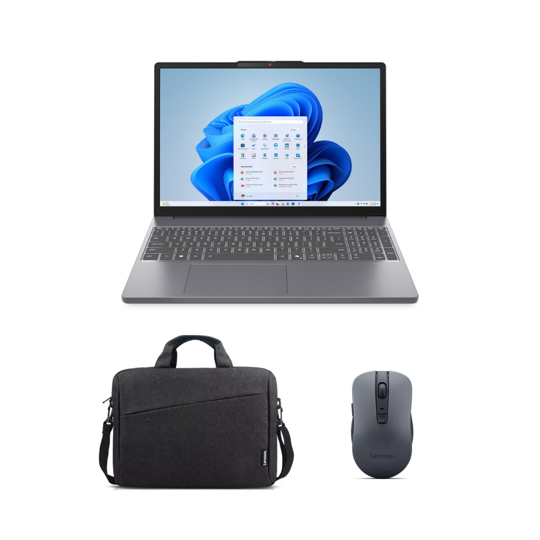 Lenovo IdeaPad Slim 3 15IRH10 - 83K100FMED Laptop ,Intel Core i5-13420H 15.3 Inch ,512 GB SSD ,16 GB ,Intel UHD Graphics ,Windows 11 - Luna Grey
