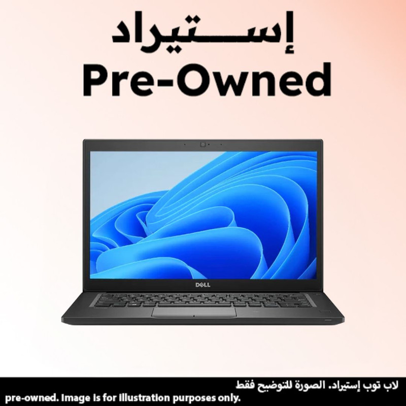Dell Latitude 7490 Laptop, 14 Inch FHD Touch Display, Windows 10 Pro, Black (Pre-Owned), 6 Months Warranty