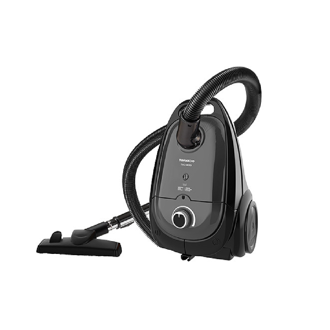 Tornado Bagged Canister Vacuum Cleaner Grey - TVC-180SG