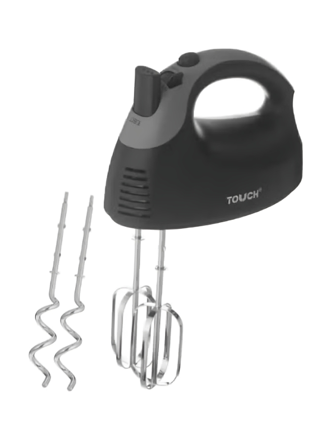 Touch El Zenouki Hand Mixer 600 Watt Black - 40552N