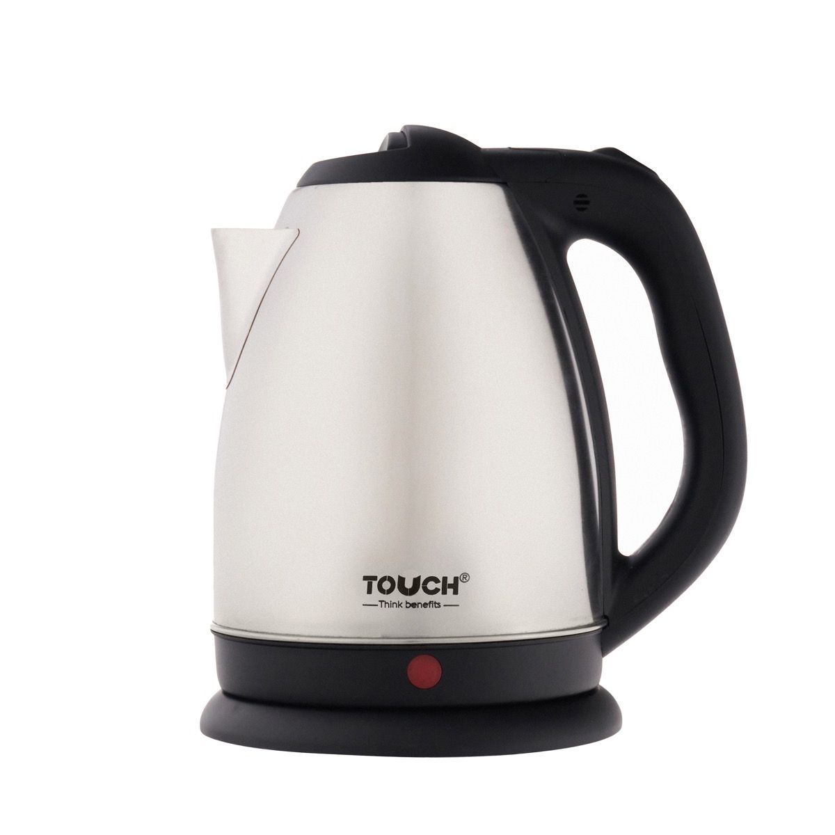 Touch El Zenouki Star Electric Kettle , 1.8 Liter 1500 Watt , Stainless Steel - 40319