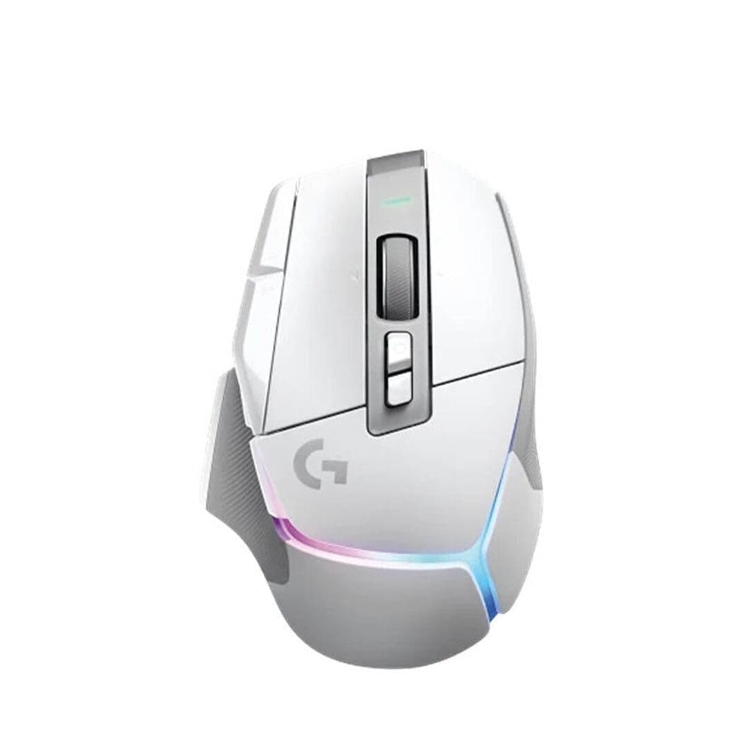 ماوس جيمنج لاسلكي لوجيتك G502 X Plus، أبيض