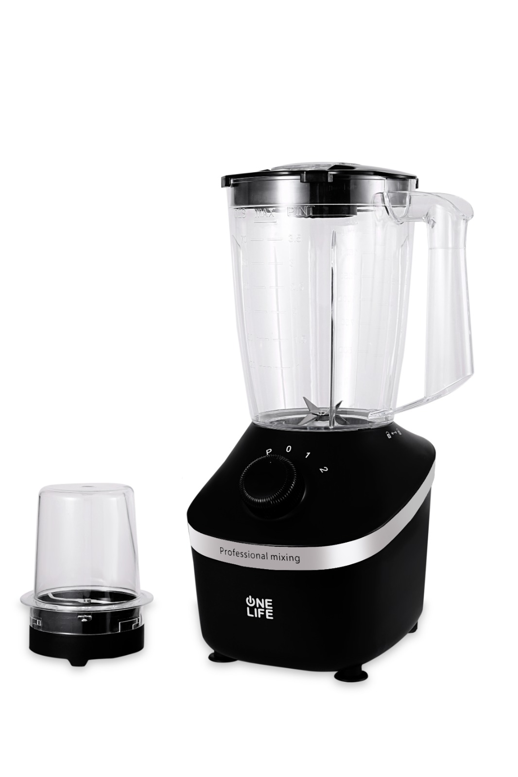 One Life Countertop Blender 600 Watt Black - BL601BK