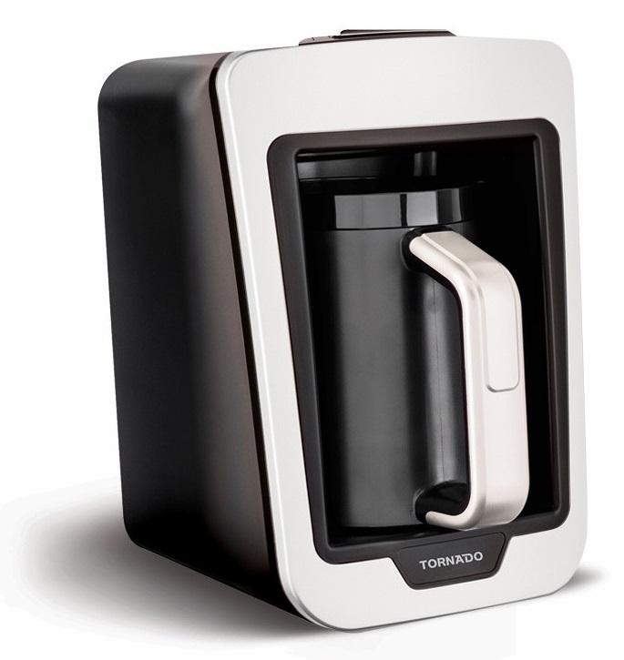 Tornado Turkish Coffee Maker 735 Watt Black White