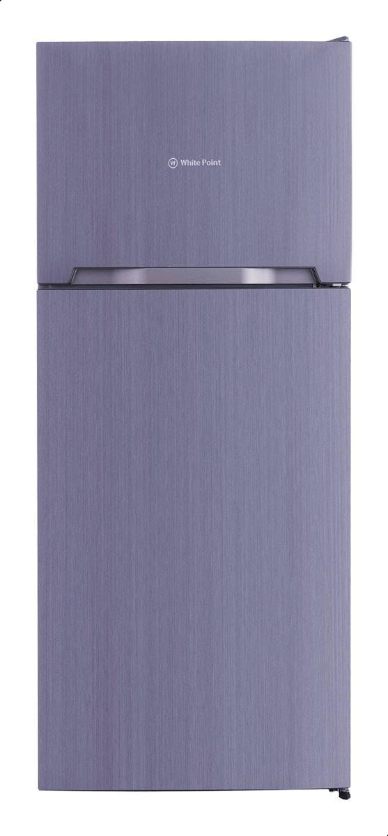 White Point NoFrost Top Freezer Refrigerator , 420 Liter , Stainless Steel - WPR 463 S