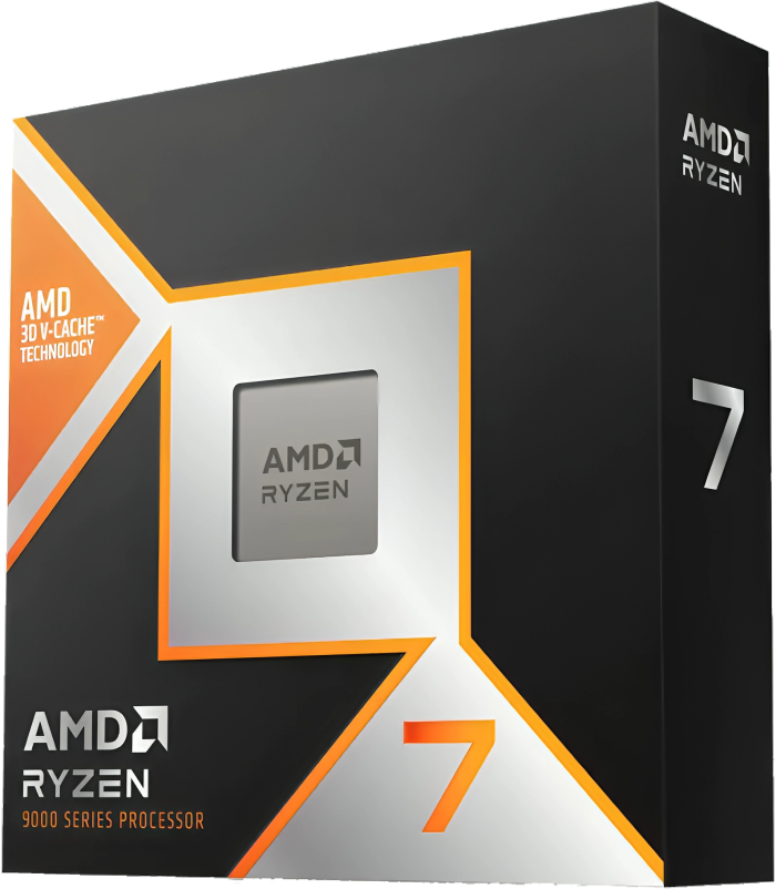 المعالج ايه ام دي رايزن 7 9800X3D، ديسكتوب، 8 أنوية / 16 مسار، 4.7 جيجاهرتز/ تصل حتى 5.2 جيجاهرتز، مقبس AM5