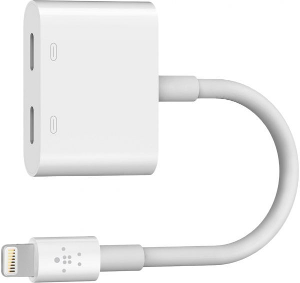 Belkin Rockstar OTG Adapter White - F8J198BTWHT